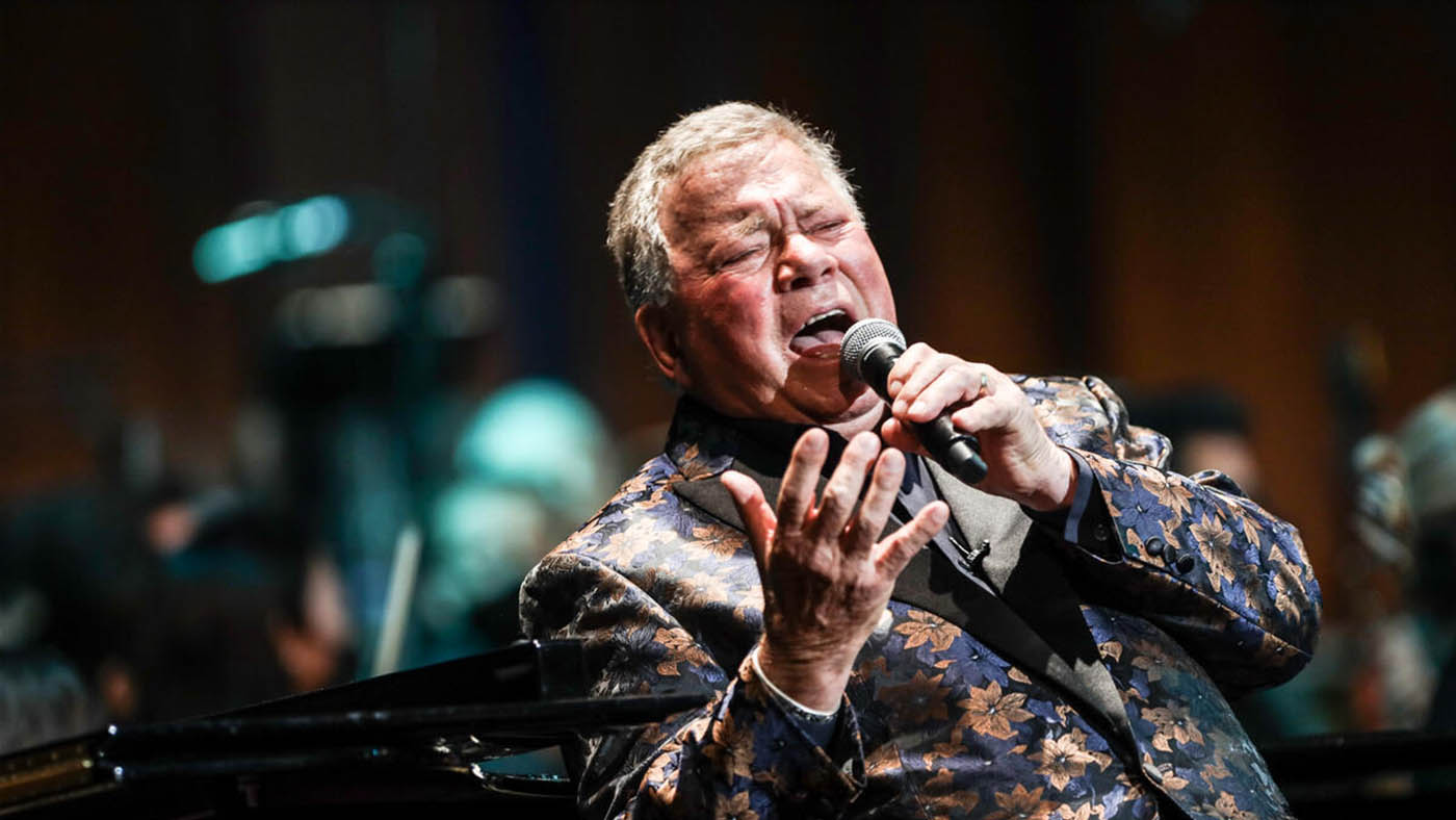 William Shatner singing and the Kennedy Center